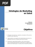 Estrategias de Marketing en Salud Sesión 2