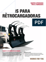 Accesorios Retroexcavadora Terex