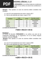 Funciones Lógicas