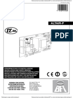 BFT Altair P Notice