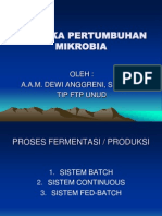 Kinetika Pertumbuhan M.O Batchppt