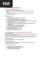  Data Modeling and Database Design 