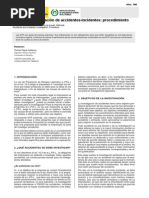 NTP 442 Investigación de Accidentes