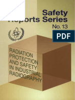 Safety Reports Series No. 13 (Radiation Protection and Safety in Industrial Radiography)