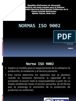 Normas ISO 9002 y 9003