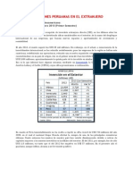 Inversiones Peruanas en El Extranjero