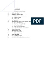 Chapter 1 Single Phase Transformer