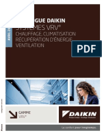 Catalogue Daikin Systemes VRV