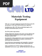 CMH Test Catalogue