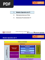 Modelo Operativo Objetivo de TI Clase 2014