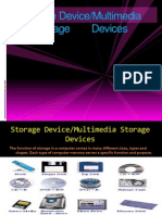 Storage Devices and Multimedia Devices