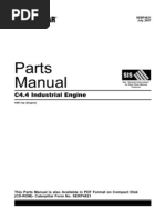 Parts Manual: C4.4 Industrial Engine