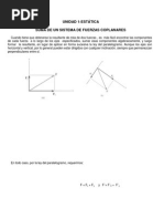 Fuerzas Coplanares Vectores Unitarios Estatica