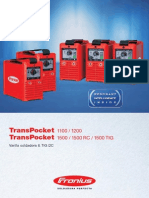 Transpocket Transpocket: 1100 / 1200 1500 / 1500 RC / 1500 Tig