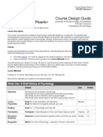 PSY 201 Course Syllabus