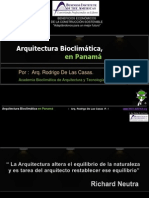 Arquitectura Bioclimatica en Panama