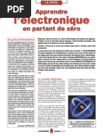 Cours D'electronique Niveau 1 & 2 Electronique Magazine PDF