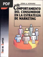 El Comportamiento Del Consumidor en La Estrategia de Marketing