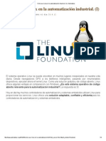 1 Cómo Usar Linux en La Automatización Industrial