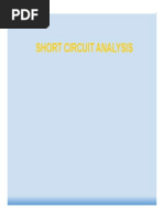 Short Circuit Analysis Lecture Notes