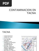 Contaminacion en Tacna