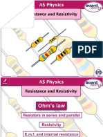 Resistance and Resistivity