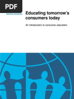 Educating Tomorrow's Consumers Today