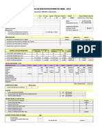 Ficha de Cierre de Obra