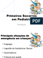 Primeiros Socorros em Pediatria