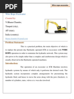 Wire Rope Excavator 