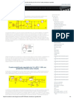 EL RINCON de LOS CIRCUITOS - Fuentes Alimentacion Regulables