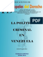 La Política Criminal en Venezuela