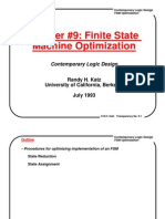 Chapter #9: Finite State Machine Optimization: Contemporary Logic Design