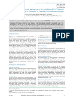 Method Development Anda Validation HLPC Dithranol