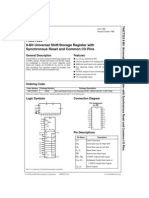 74ACT323 8-Bit Universal Shift/Storage Register With Synchronous Reset and Common I/O Pins