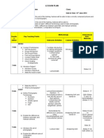 Lesson Plan - Photography 