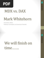 MDX and DAX-compare and Contrast - Mark Whitehorn