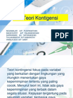 Teori Kontigensi