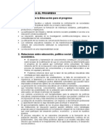 Tema Transversal, Educación para El Progreso PDF