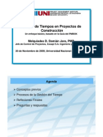 Gestion de Tiempos en Proyectos de Construcción