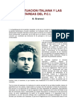 Gramsci. Tesis de Lyon. 1926