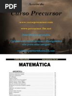 Apostila de Matemática (EsSA)