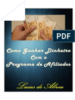 Como Ganhar Dinheiro Com o Programa de Afiliados