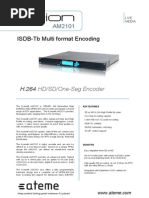 Ateme DS AM2101-Datasheet