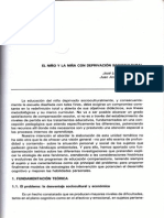 El Niño y La Niña Con Deprivación Sociocultural