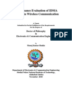 IDMA With Tree Based Interleaver - Ph.D.thesIS