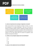 Cuestionario D Rubeola