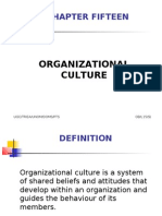 Organizational Culture