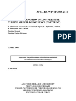 Low Pressure Turbine Blade Design