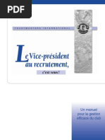 Le VP Recrutement C'est Vous